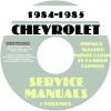 1984-1985 CHEVY SERVICE MANUALS REPAIR, OVERHAUL, AND BODY MANUALS